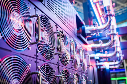 Data center server rack with liquid cooling infrastructure